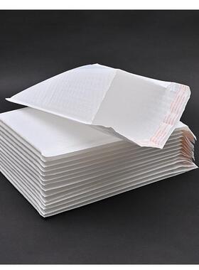 白色珠光膜气泡袋信封袋服装快递泡袋防水防物OXF震流沫包装袋汽