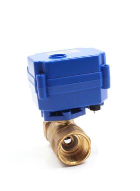 厂OUS家供微型动球阀6分电动通阀二空调电风机盘管精小型电动应阀