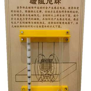 壁挂式 科普仪器 磁阻尼环