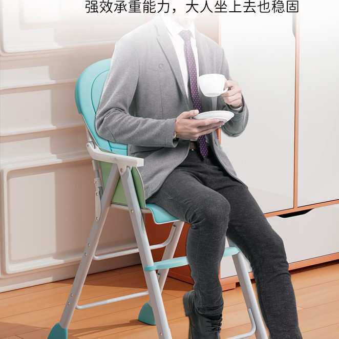 可折叠宝宝餐椅酒店多功能商用吃饭座椅婴儿家用饭店儿童餐桌椅子