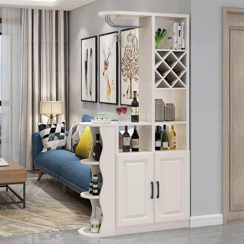 客厅隔断柜欧式酒柜门厅柜玄关柜进门小户型多功能简约装饰门新款