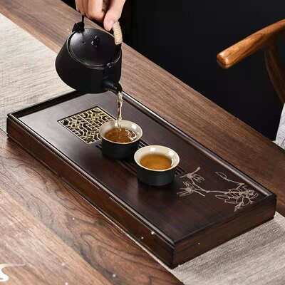 Top Grade Kongfu Tea Tray Rattan Household Gongfu Tea Set Ku