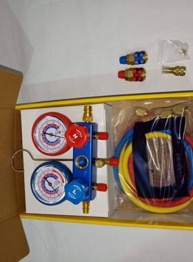 用空2调，汽，加氟工具套装,R410A,R13CT-536G4A,R2,家冷媒表组环