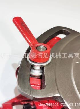 型UJA117重饺板4寸动套丝机水暖工维修工具镀锌管手动胶手丝手持