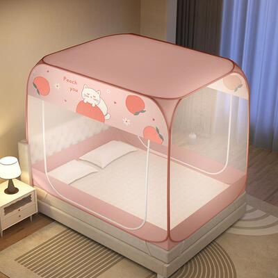 蚊帐蒙古包双免安装开门家用内儿室童防全摔可折叠KDDR4xSH包围大