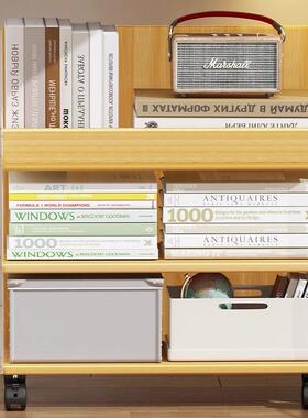 桌面文公件多WBO位架文件收纳盒工整理神器层文件置物架办用品档