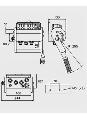 润2PS08-4-ast倍er快速接的头PS08系列F4路尺寸为08液压管路1路