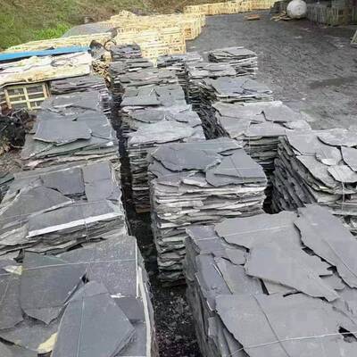 青石板则天然文化石碎拼不规45690形坊庭院景观园林乱防滑铺路石