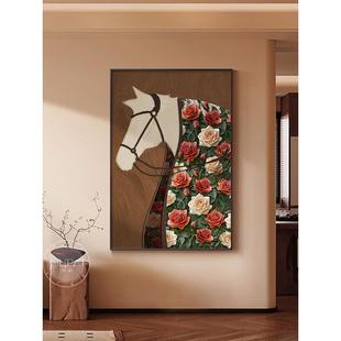 采购产品中世纪风格客厅装饰画,立功,沙发背景墙挂画,覆古高端