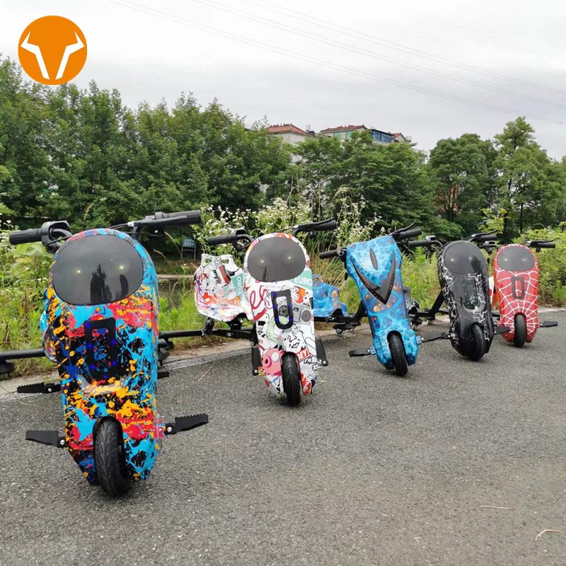 爆款电动三轮漂移车新品儿童成人甩尾车电动卡丁车直供