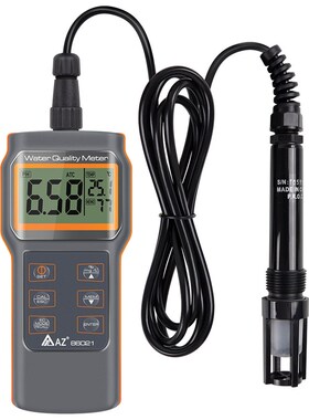 AZ86021型便携式PH酸度计检测计 电导率盐度测试仪器DO溶氧仪