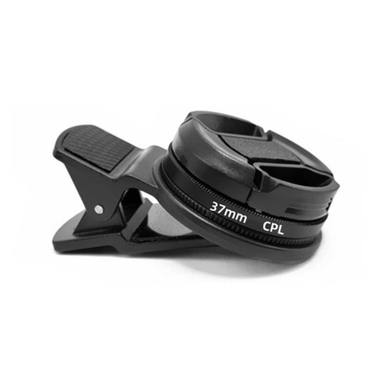 37mm通用手机镜头单反偏振偏光镜CPL滤光镜高清无暗角无畸变拍摄