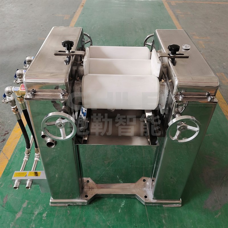 非标设计S150不锈钢陶瓷油漆油墨颜料塑料实验室小型三辊研磨机