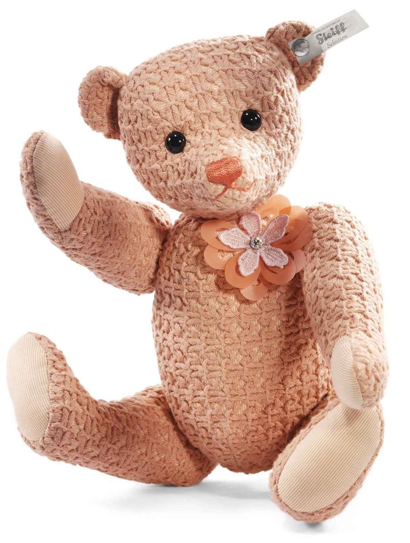 德国直邮代购steiff限量版毛绒玩具泰迪熊034893女生礼物32cm包邮