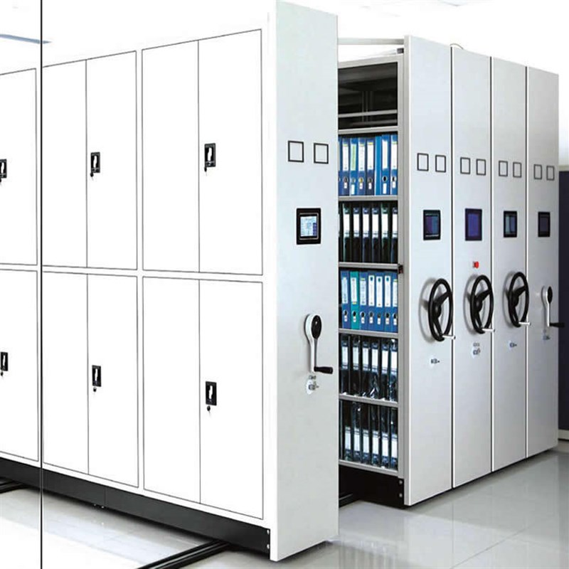 密集架档案室密集柜手摇式移动档案柜文件柜凭证柜货架智能密集柜