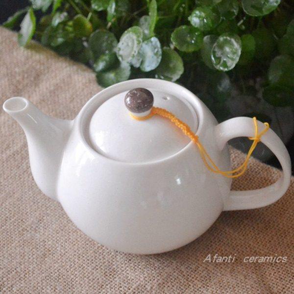 家用配滤网陶瓷侧把壶小茶壶500ml防漏厨房油壶瓶调味酱醋缸包邮