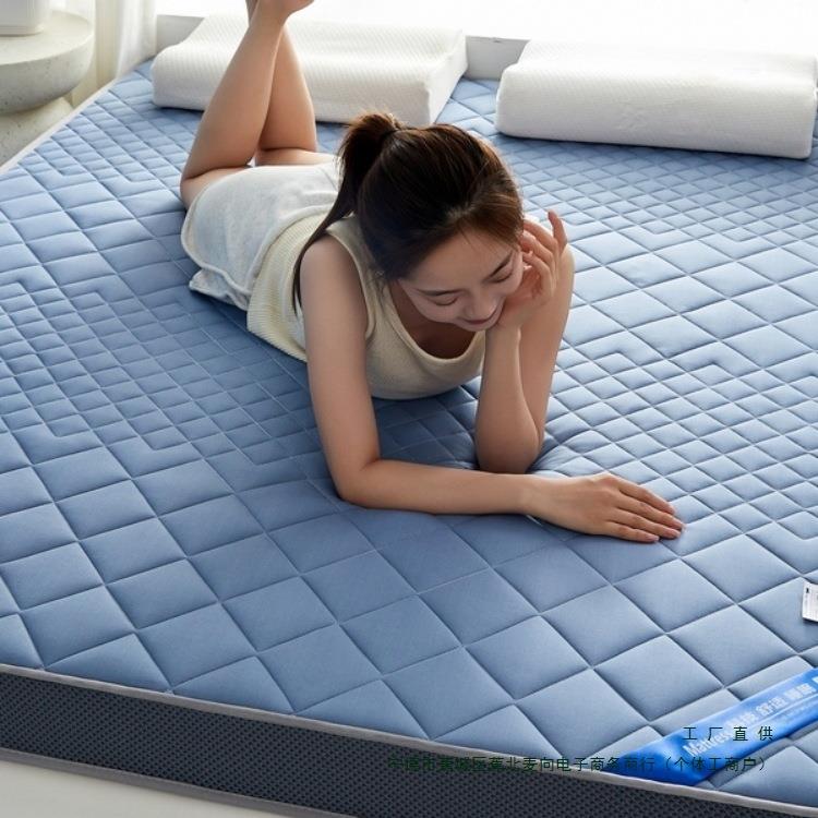 乳胶记忆棉床垫家用卧室榻榻米软垫学生宿舍租房海绵垫褥子折叠品