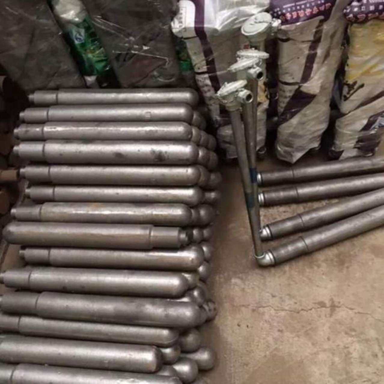 压铸机配件石墨坩锅测温棒探温针铸铁保护套化铝L型熔炉热电偶