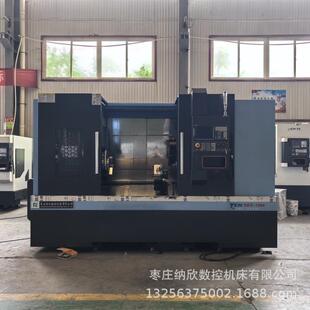高精度TCK56Y数控斜车56车铣复合斜床身数控车床加工长度1.2米