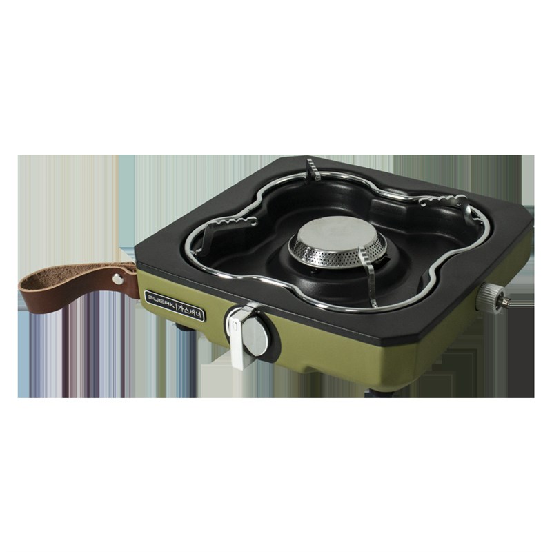 BUERK 新款户外分体式贝壳炉大功率防风户外卡式炉便携式露营炉具