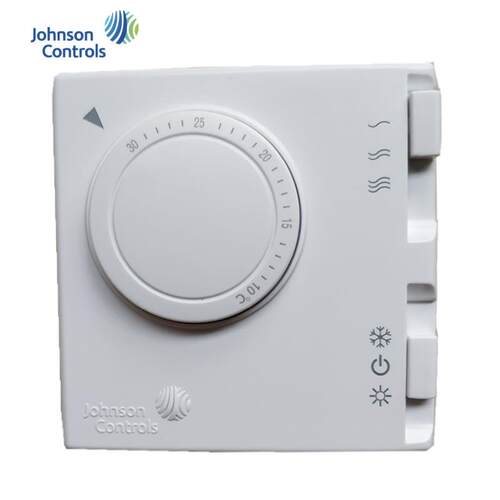 Johnson江森T125AAC-JS0风机盘管用机械拨盘式温控器开关面板