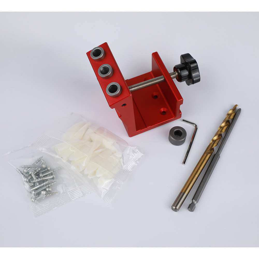 HUOTO 木工斜孔夹具 斜孔器 打孔器 板式家具打孔器 木工工具