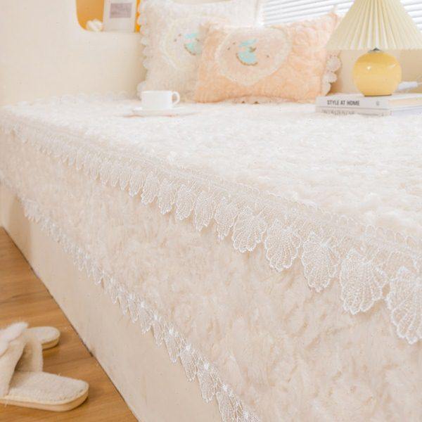 玫瑰绒飘窗垫欧式窗台垫防滑飘窗毯卧室公主榻榻米垫阳台垫厚定做