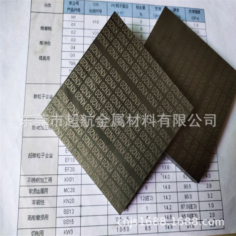 无磁KN20 NA30 M45 M50 NA30 M10钨钢 无磁合金钢棒钢板