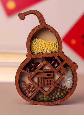 次日达025款五谷丰登新冰箱贴立磁力贴乔迁之喜杂体粮2搬家创意纪