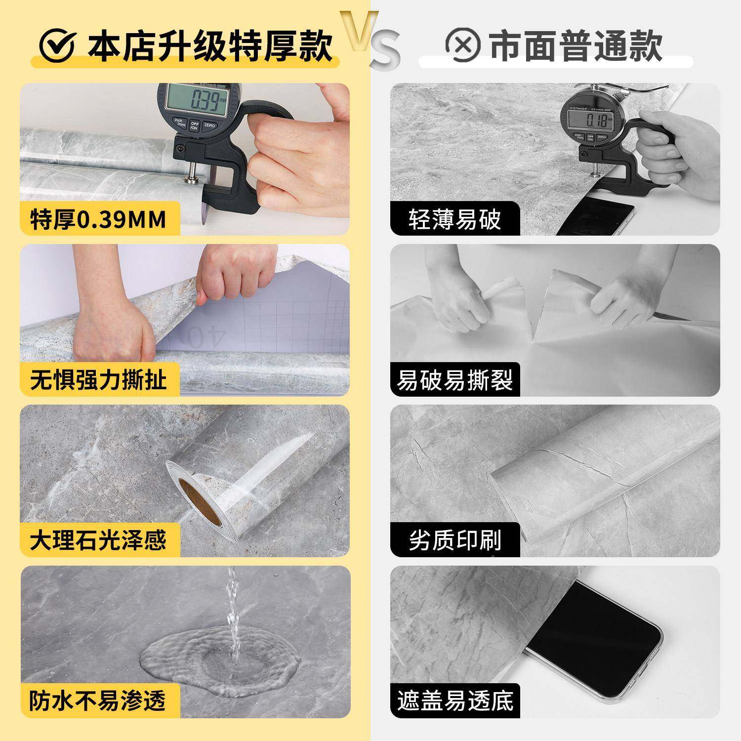 厨房防贴火纸防耐高温石英油石防台面灶台专用贴加厚水大理OBX-DL,家居饰品,软装墙贴,淘宝优惠券,粉丝福利购,淘宝优惠卷