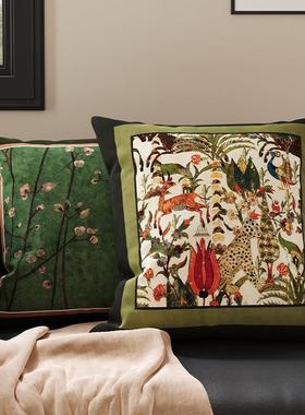 中古含覆古枕客厅沙抱发靠背垫芯卧高级感室床300106.上靠枕民宿