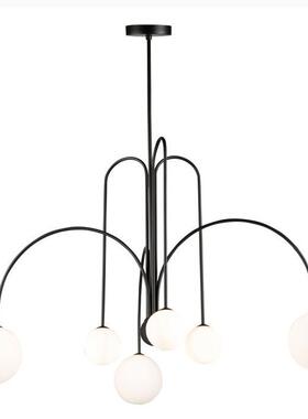 北欧后现代简约大气创意个性客厅灯时尚卧室餐厅轻奢VC魔豆吊灯