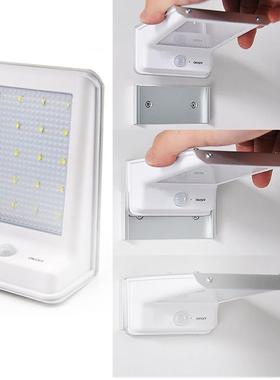 太阳能灯20LED人体声控感应壁灯户外庭院家用照明灯多功能壁灯
