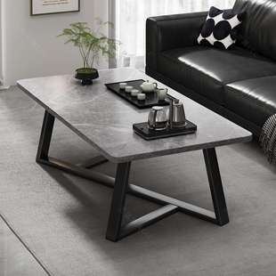 客厅茶几小桌子家用现代小户型办公室用简约沙发2025新款岩板茶桌