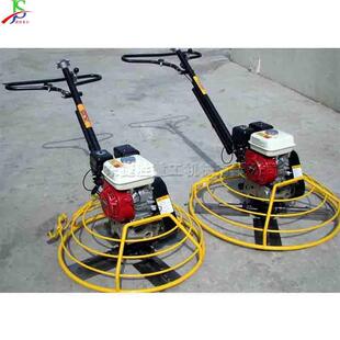 手持式混凝土路面抹光机工厂地坪抛光机座驾式机场楼面打磨机