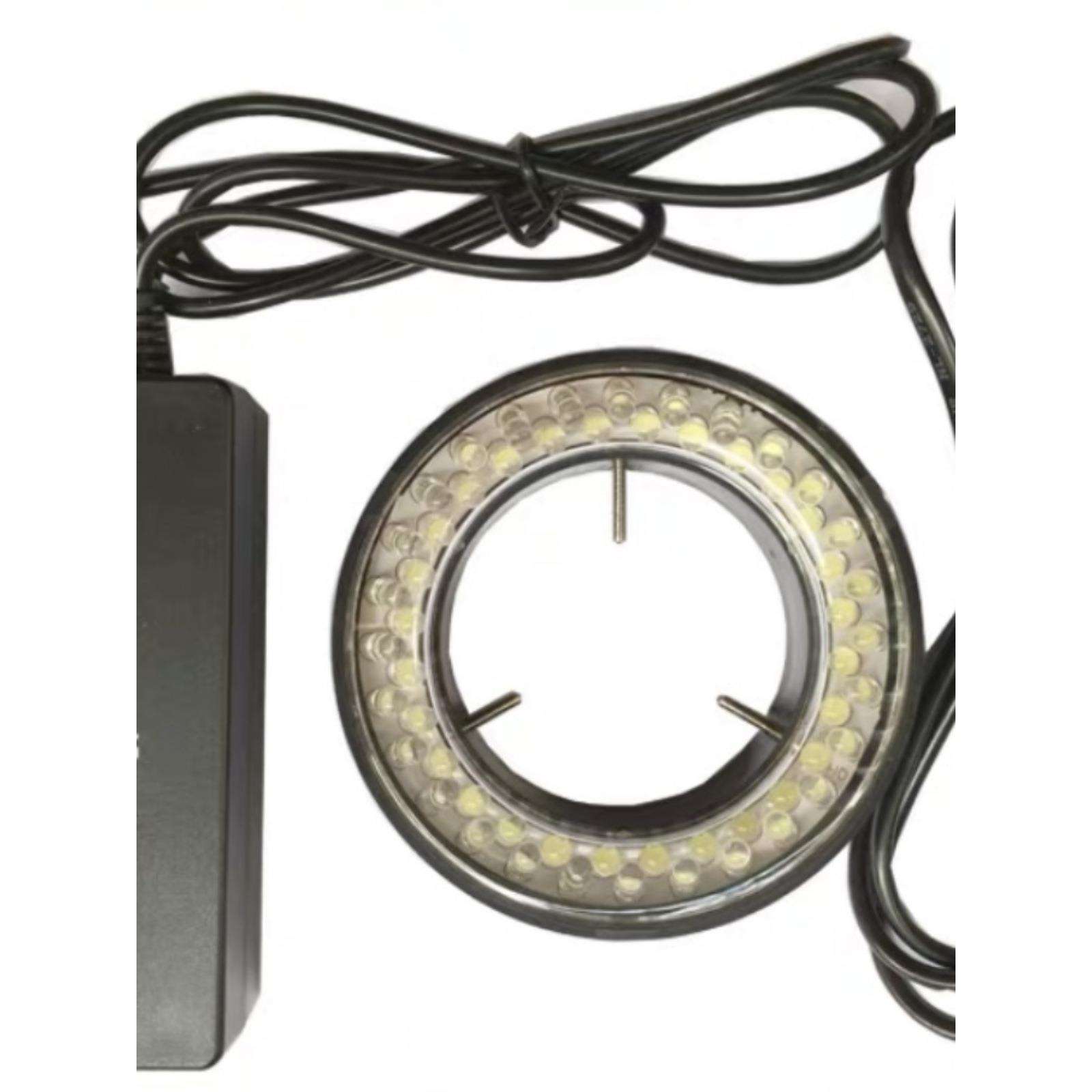 显微镜LED光源灯源环形灯60颗LED内径60MM体视电子显微镜可调灯圈