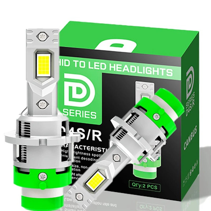 跨境爆款迷你D2SD4S汽车LED灯1:1原车氙气灯35W 12V无损替换白光