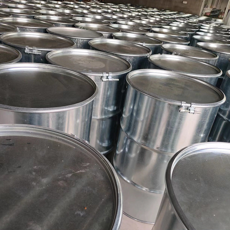 厂家批发防锈开口敞口200kg铁桶200L开口镀锌铁桶加厚汽油桶