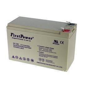 深圳一电蓄电池FP1270紧急备用电源电瓶12V7AH现货