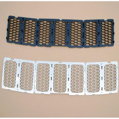 适用吉普大切诺基中网改装蜂窝防虫网大切中网格栅SRT8