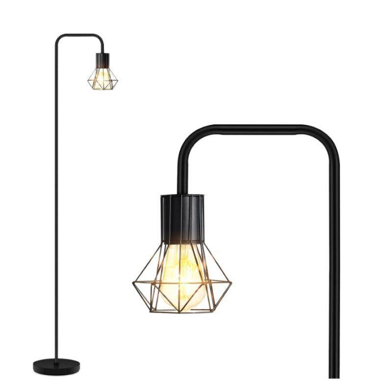 落地灯卧室创意美式复古工业风中山工厂阅读书房客厅落地灯