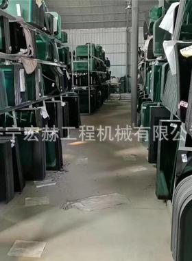 山推推土机玻璃SD13SD16SD23前挡后档前侧推拉钢化