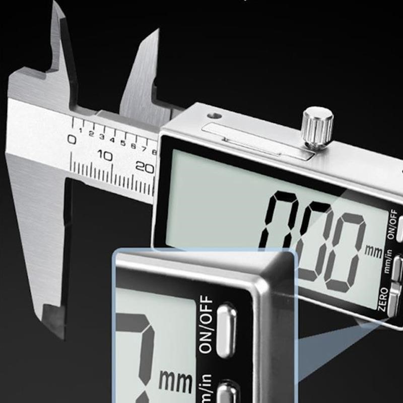工业级超大屏数显游标卡尺150mm200mm300mm