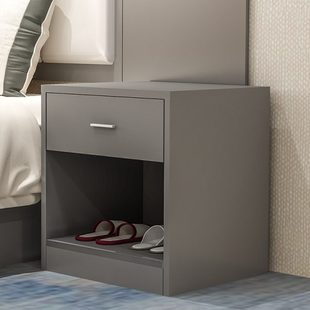 简约现代床头柜宾馆酒店民宿专用床头收纳柜简易桌椅公寓成套家具