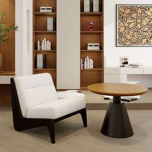 中式轻奢款极简单人椅家用民宿客厅阳台休闲椅现代简约实木沙发椅