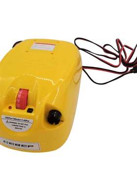 船用游艇充气泵GP80充气船冲锋舟橡皮艇充抽两用12车载高压配件