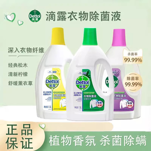 滴露柠檬衣物除菌液消毒除螨杀菌洗衣机学生宿舍家用抑菌袜子