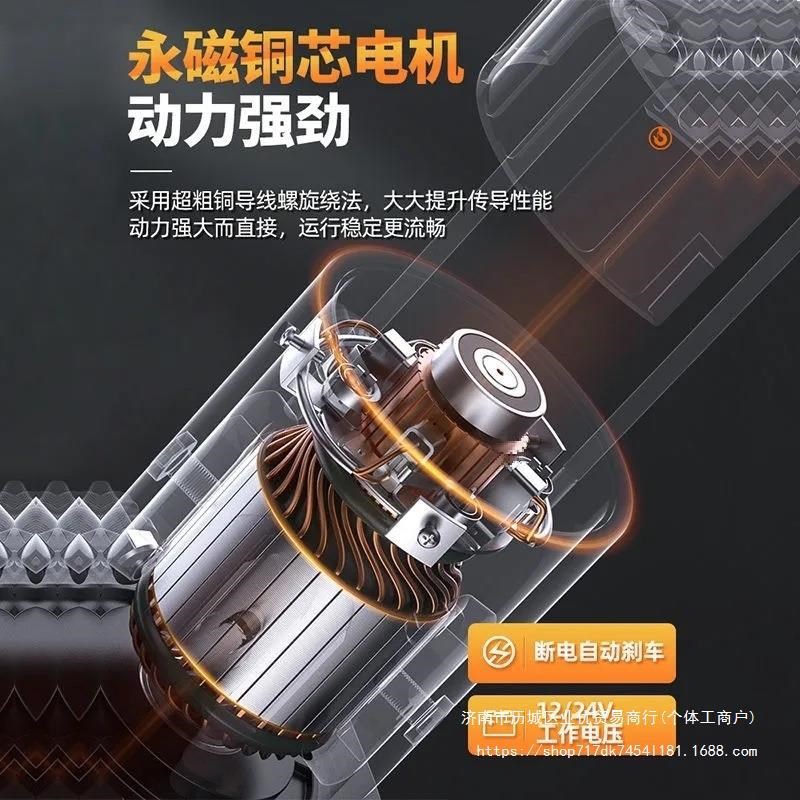 电动绞盘12v24V汽车自救牵引葫芦随车车载提升机吊机卷扬机