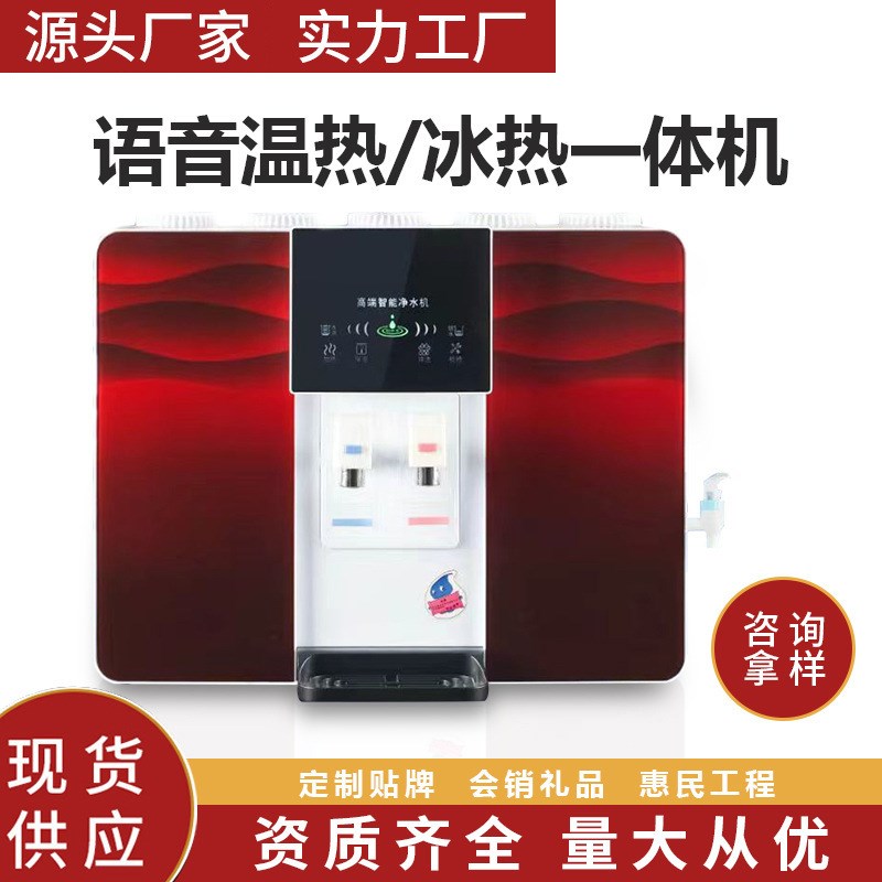净水器家用直饮机加热一体机农村家电会销惠民冰热冷热一体机