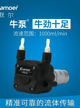 KPHM90012V24V900ml/min有刷电机步进电机小型蠕动泵微型水泵